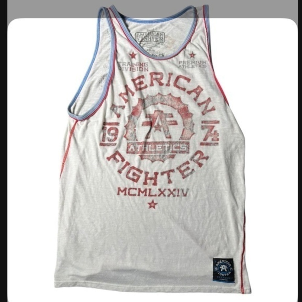 American Fighter Buckle Exclusive Tank Top  Men’s Size Small